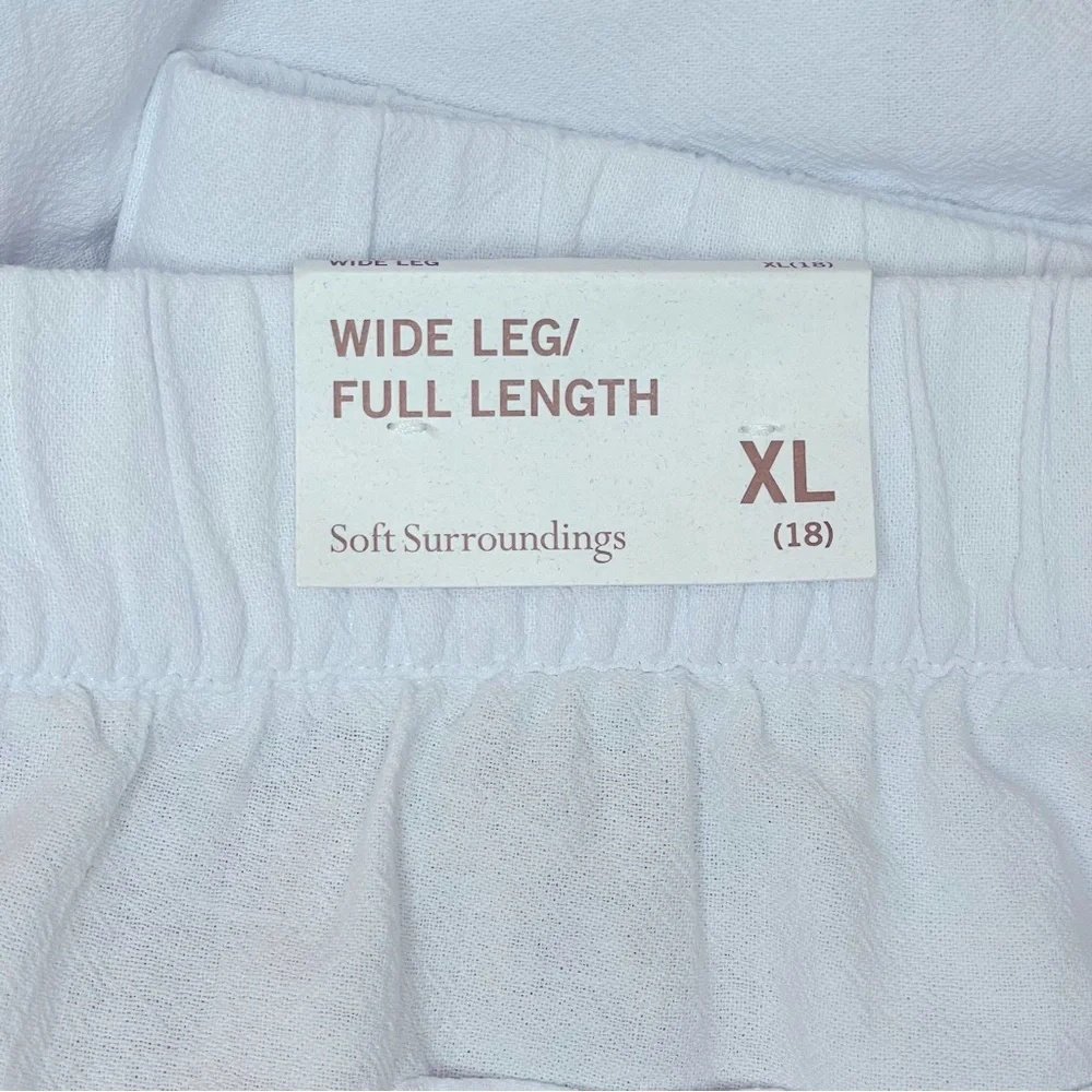Soft Surroundings Wide Leg Crop Pants - Picture 3 of 10